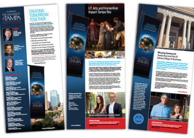 University of Tampa Advertisement Series for Capital Campaign