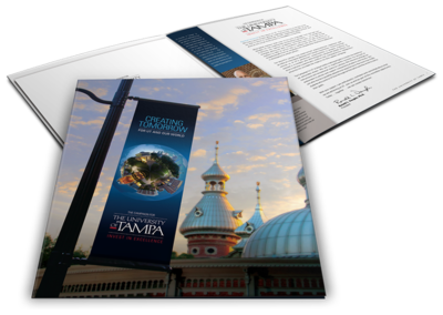 University of Tampa Capital Campaign Pocket Folder Brochure